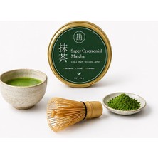 Tr Super Ceremonial Grade Matcha 25G | Single Origin Shizuoka Japon Matcha Çayı | Okumidori Premiu