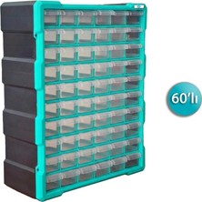 Tr Eurostar KKD5160 Dikey Monoblok Organizer Çekmece Seti 60'li