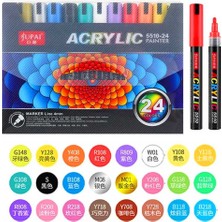 Jupai Akrilik Marker 5510-24 24 Renk