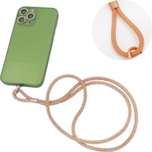 Str Store Cep Telefonu Boyun Askısı, Swarovski Taşlı Işıltılı Askı, Ayarlanabilir, Metal Halkalı, Hafif & Şık Askı Ipi, Suya Dayanıklı Tasarım - Altın Renk