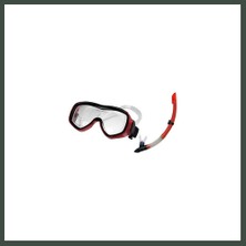 Bezos Duny Dıve 4105-DN26 Tempared Maske Snorkel 1 Adet Nhr