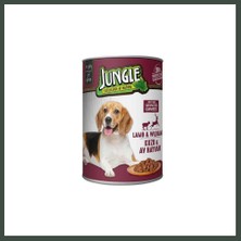 Jungle Köpek Konserve Kuzulu 400GR 1 Adet Nhr
