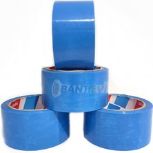 Str Store Bant Evi Oto Cam Montaj Bandı 50MM x 33MT Pvc Araç Cam Sabitleme Bantı, Mavi Renk Tamir Bantı, Iz Bırakmaz, Üstün Yapışlanlı Mukavemetlı Bant (4 Adet 45MM x 33MT Oto Cam Montaj Sabitleme Bandı)