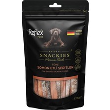 Str Store Plus Snackies Natural Füme Somon Etli Şeritler Premium Köpek Ödül Maması 170 G