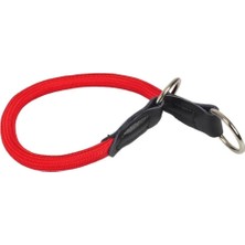 Str Store Suni Deri Eğitim Tasma Kırmızı 40X1,2 cm