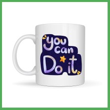 Astraltech You Can Do It Motivasyon Kupası Model 132 – Ilham Veren Tasarım, Porselen Kupa, Ofis & Hediye Kupası Bezoss