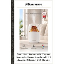 Özel Seri Dekoratif Yaşam Nanosis Hava Nemlendirici Aroma Difüzör Y10 Beyaz