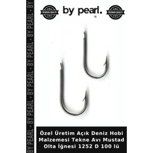 Özel Üretim Açık Deniz Hobi Malzemesi Tekne Avı Mustad Olta Iğnesi 1252 D 100 Lü