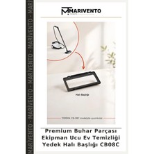 Premium Buhar Parçası Ekipman Ucu Ev Temizliği Yedek Halı Başlığı CB08C