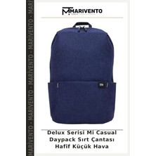 Delux Serisi Mi Casual Daypack Sırt Çantası Hafif Küçük Hava