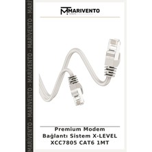 Premium Modem Bağlantı Sistem X-Level XCC7805 Cat6 1mt
