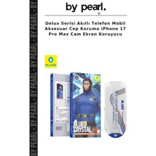 Delux Serisi Akıllı Telefon Mobil Aksesuar Cep Koruma iPhone 17 Pro Max Cam Ekran Koruyucu