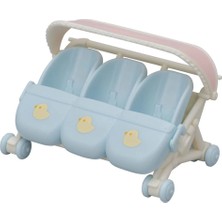 Sylvanian Families Üçüz Bebek Arabası 5533