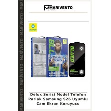 Delux Serisi Model Telefon Parlak Samsung S26 Uyumlu Cam Ekran Koruyucu