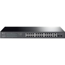 TP-Link Tp-Lınk TL-SG1428PE 24 Port Gıgabıt + 2xgıgabıt RJ45/SFP Uplınk Yönetilebilir 250W Poe Rackmount Swıtch Nxrlvng