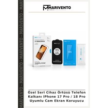 Özel Seri Cihaz Örtüsü Telefon Kalkanı iPhone 17 Pro / 18 Pro Uyumlu Cam Ekran Koruyucu
