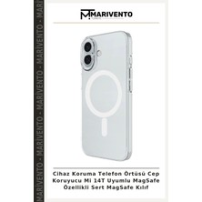 Cihaz Koruma Telefon Örtüsü Cep Koruyucu Mi 14T Uyumlu Magsafe Özellikli Sert Magsafe Kılıf