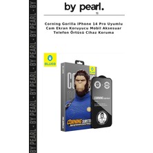 Corning Gorilla iPhone 14 Pro Uyumlu Cam Ekran Koruyucu Mobil Aksesuar Telefon Örtüsü Cihaz Koruma