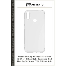 Özel Seri Cep Aksesuar Telefon Kilifleri Cihaz Kabı Samsung S10 Plus Şeffaf Clear Tpu Silikon Kılıf