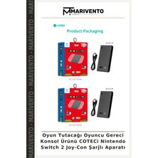 Oyun Tutacağı Oyuncu Gereci Konsol Ürünü Coteci Nintendo Switch 2 Joy-Con Şarjlı Aparatı
