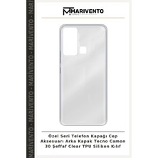 Özel Seri Telefon Kapağı Cep Aksesuarı Arka Kapak Tecno Camon 30 Şeffaf Clear Tpu Silikon Kılıf