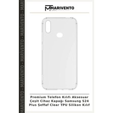 Premium Telefon Kılıfı Aksesuar Çeşit Cihaz Kapağı Samsung S24 Plus Şeffaf Clear Tpu Silikon Kılıf