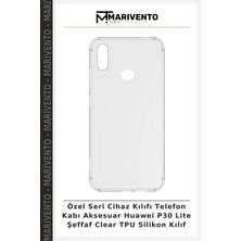 Özel Seri Cihaz Kılıfı Telefon Kabı Aksesuar Huawei P30 Lite Şeffaf Clear Tpu Silikon Kılıf