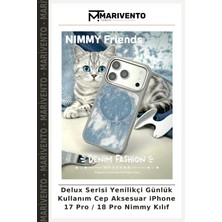 Delux Serisi Yenilikçi Günlük Kullanım Cep Aksesuar iPhone 17 Pro / 18 Pro Nimmy Kılıf