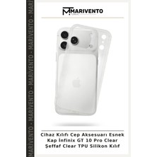 Cihaz Kılıfı Cep Aksesuarı Esnek Kap Infinix Gt 10 Pro Clear Şeffaf Clear Tpu Silikon Kılıf