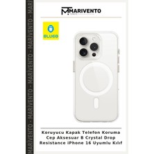 Koruyucu Kapak Telefon Koruma Cep Aksesuar B Crystal Drop Resistance iPhone 16 Uyumlu Kılıf