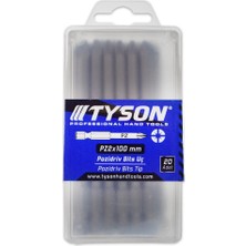 Tyson Bits Uç Pz 2*100MM TYS9621 20'li Paket