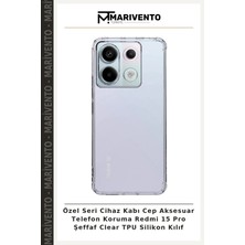 Özel Seri Cihaz Kabı Cep Aksesuar Telefon Koruma Redmi 15 Pro Şeffaf Clear Tpu Silikon Kılıf