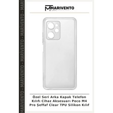 Özel Seri Arka Kapak Telefon Kılıfı Cihaz Aksesuarı Poco M4 Pro Şeffaf Clear Tpu Silikon Kılıf