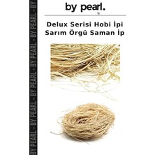Delux Serisi Hobi Ipi Sarım Örgü Saman Ip