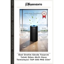 Özel Üretim Gövde Tasarım Yatak Odası Akıllı Hava Temizleyici TAP-500 Pro 55M²