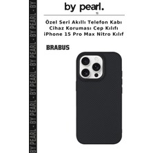 Özel Seri Akıllı Telefon Kabı Cihaz Koruması Cep Kılıfı iPhone 15 Pro Max Nitro Kılıf