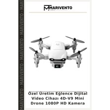 Özel Üretim Eğlence Dijital Video Cihazı 4d-V9 Mini Drone 1080P Hd Kamera