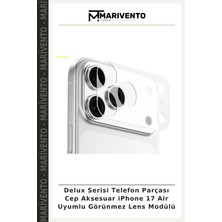 Delux Serisi Telefon Parçası Cep Aksesuar iPhone 17 Air Uyumlu Görünmez Lens Modülü