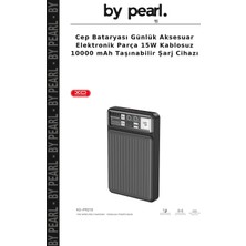 Cep Bataryası Günlük Aksesuar Elektronik Parça 15W Kablosuz 10000 Mah Taşınabilir Şarj Cihazı