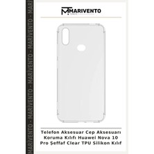 Telefon Aksesuar Cep Aksesuarı Koruma Kılıfı Huawei Nova 10 Pro Şeffaf Clear Tpu Silikon Kılıf