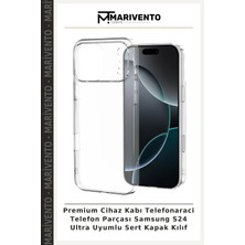 Premium Cihaz Kabı Telefonaraci Telefon Parçası Samsung S24 Ultra Uyumlu Sert Kapak Kılıf