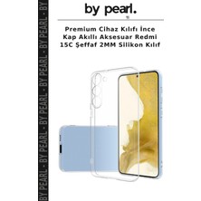 Premium Cihaz Kılıfı Ince Kap Akıllı Aksesuar Redmi 15C Şeffaf 2mm Silikon Kılıf