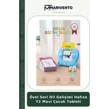 Özel Seri Dil Gelişimi Hafıza Y2 Mavi Çocuk Tableti