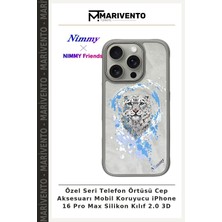 Özel Seri Telefon Örtüsü Cep Aksesuarı Mobil Koruyucu iPhone 16 Pro Max Silikon Kılıf 2.0 3D