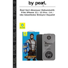 Özel Seri Aksesuar Dokunmatik Film iPhone 13 / 13 Pro / 14 / 16E Gözetleme Önleyici Hayalet