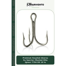 Premium Seyahat Akarsu Su Sporları Mustad Olta Iğnesi 7794 Ds 10 Lu