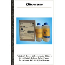 Fotoğraf Sıvısı Laboratuvar Stüdyo Kürü Kodak Prime Color Paper Devaloper 4X10L Dijital Banyo