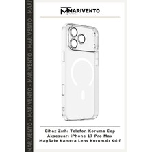 Cihaz Zırhı Telefon Koruma Cep Aksesuarı iPhone 17 Pro Max Magsafe Kamera Lens Korumalı Kılıf