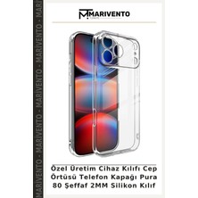 Özel Üretim Cihaz Kılıfı Cep Örtüsü Telefon Kapağı Pura 80 Şeffaf 2mm Silikon Kılıf