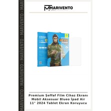 Premium Şeffaf Film Cihaz Ekranı Mobil Aksesuar Blueo Ipad Air 11" 2024 Tablet Ekran Koruyucu